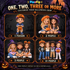 Halloween-Themed Custom 3D Figurine — Upload a Photo to Create Your Own