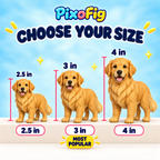 Chibi-Style Pet Figurine — Custom-Made from Your Photo