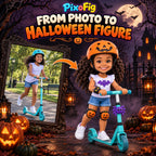 Halloween-Themed Custom 3D Figurine — Upload a Photo to Create Your Own