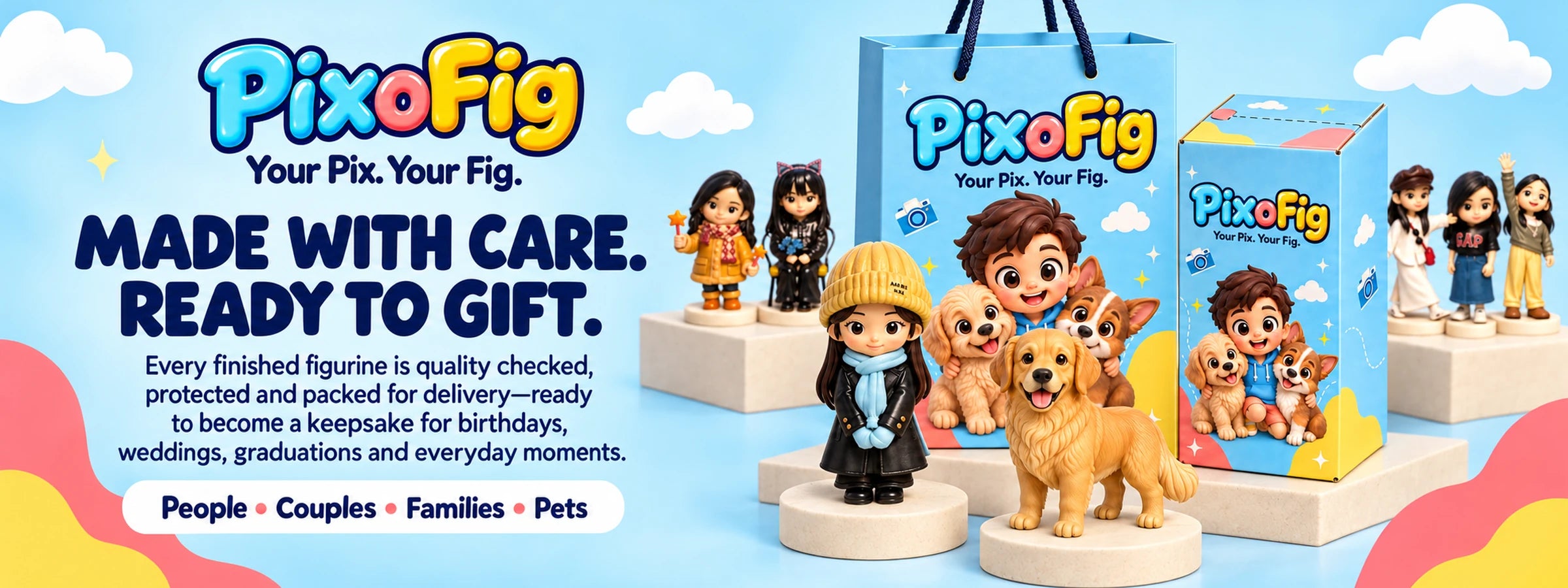 Chibi-Style 3D-Printed Figurine — Custom-Made from Your Photo — product details 5